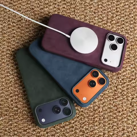 For Magsafe ALCANTARA Magnetic Case for iPhone 17 Pro Max Air 17e 16e 16 15 14 Plus 13 12 Mini 11 Pr