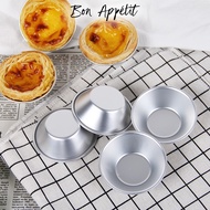 Aluminum Cupcake Reusable Pudding Mould Egg Tart Mold Egg Tart Makers Baking Tools