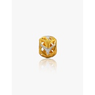 916 Gold Filigree Charm