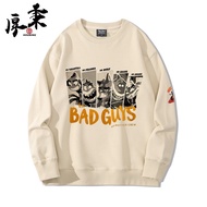 Mr. Wolf 2025 Movie Periphery Casual Pullover The Bad Guys 2 Big Bad Wolf Graphic Sweatshirt Unisex 