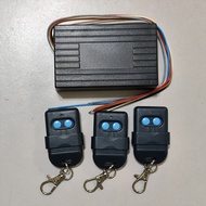 Autogate Remote Control Set With 3 Transmitters & 1 Receiver 330mhz 433mhz