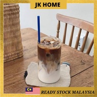 JK HOME Heat-resistant Crystal Transparent Coffee Glass | READY STOCK