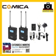 Comica CVM-WM200C 96-Channel UHF Wireless Dual Lavalier Microphone For Camera