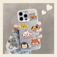 Cute Zoo Case For Vivo Y17 Y12 Y12S Y30 Y7S Y50 Y100 S10 S10E V23E V23 V25 V27 V29 X60 X70 X80 X90 X