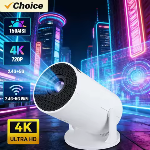 Speaker and HDMI USB Input HY200 New 1080P Portable Projector 270 Adjustable Angle Movie Projector f