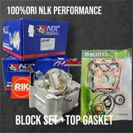 NLK PERFORMANCE BLOCK KIT SET LC135 Y15ZR 57mm 63mm 65mm 66MM 68MM 70MM 72MM 73MM 74MM 76MM CERAMIC 