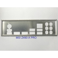 FE block main MSI Z490-A PRO (Mainboard IO Shield: 721)