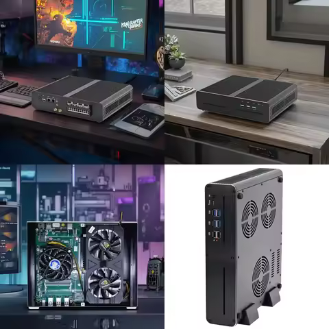 Gaming Mini PC I9 10980HK RTX 3070M 8G 3060M 12G DDR5 GTX1660S 6G RTX4060 DDR4 NVMe Win 11 Gamer Com
