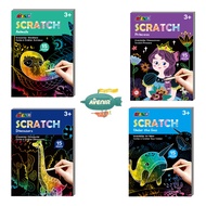 German Avenir Kids Avenir Kids-My Mini Pocket Scratch Book/A4 Scratch Book