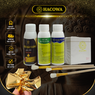 Combo dát vàng 500 lá kèm phụ kiện đầy đủ dát gỗ nhựa phào chỉ PU