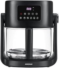 Acerpure Chef 2-in-1 Flip Smart Air Fryer & Grill with Hot Pot, 360° TurboHeat, 100% Transparent Gla