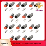 DT 2-Pin Waterproof Electrical Connector DT06-2S DT04-2P Inlet Air Temperature Sensor Plug with Roun