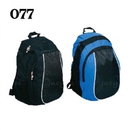 Jucy Plain Backpack School Uni College Leisure Travel Unisex Man Women Sekolah Tuisyen Bagpack