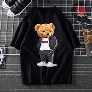 S-5XL BEST SELLER LOVE YOURSELF TEDDY BEAR TSHIRT WOMEN MEN BAJU T SHIRT PEREMPUAN LELAKI T-SHIRT CO