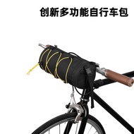 HZBumper Pack Bicycle Bike Mountain Bike Front Beam Bike Tube Tail Bag Cycling Bag Portable Front Multi-Purpose