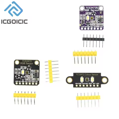 TCS34725 TCS34725 color recognition sensor RGB IIC mingguang induction module for Arduion STM32