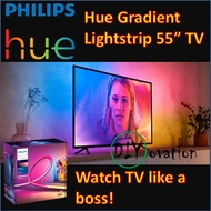 Philips HUE play Gradient Lightstrip 55/ 65 TV/ Smart LED Light Strip/ RGB color strip