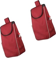 Trolley Replacement Bag - 43L Shopping Trolley Replacement Bag with Side Pockets,Shopping Trolley Re
