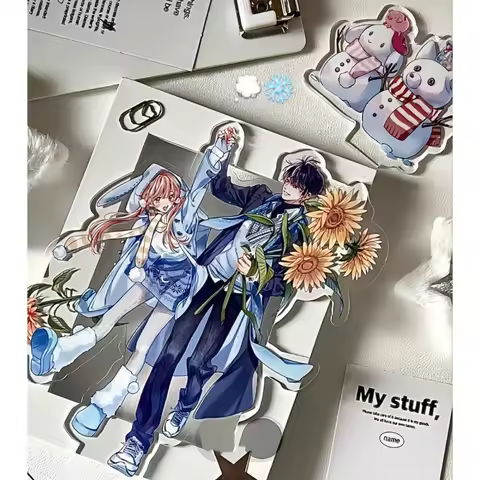 Hidden Love Novels Figures Sangzhi Duanjiaxu Acrylic Stand Plaques Homemade Desktop Ornaments Gifts 
