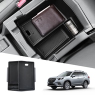 ABS For SUBARU FORESTER 2024 2025 Car Armrest Storage Box Tray Centre Console Container Holder Organ