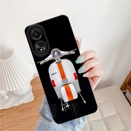 Oppo A78 4G 2023 Case - Vespa Fashion Case - ZELORA - Oppo A78 4G Softcase - Oppo A78 4G Case - Oppo