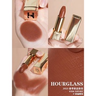 Hourglass Golden Rabbit Square Tube Matte Satin Lipstick Lipstick 328 306 red0 356 350 310