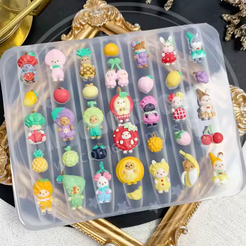 August Blockbuster! Super Cute Little Animal & Fruit Kit: Massive Content - Fruit Toppers + Full Cle