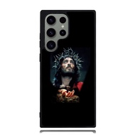 Casing Case Samsung S24 S23 S22 S21 S20 FE Ultra Plus Jesus AE2487 Custom A6