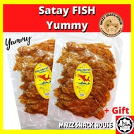 [ FREE GIFT ] Halal Satay Fish Jelly Satay Ikan Jajan Snack Seafood Snek Makanan Laut Pangkor Snek S