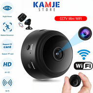 KAMJE Kamera CCTV IP Camera Mini Wifi Kecil V380 Sambung Hp Jarak Jauh Full HD 1080P Original