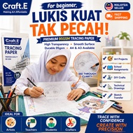 VCR Tracing Paper 10 sheets A4 A3 95gsm Vellum Paper Translucent Paper Kertas Lukis Art Supplies Sta