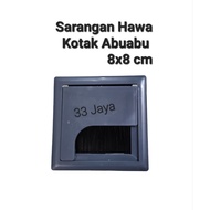 Gray Square Grommet size 8x8 cm Square Cable Hole Cover