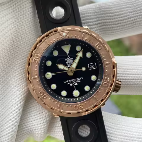 SD1975S New Watch 2020 Steeldive CUSN8 Bronze Dive Watch NH35 Automatic 300M Water Resistant Mens Wa