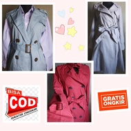 Long Coat &amp; Coat Preloved Mantel coat|| jas coat//Parka ||Trench Coat