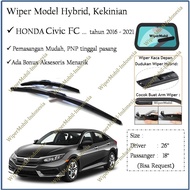 Hybrid Wiper Honda Civic FC 2016 2017 2018 2019 2020
