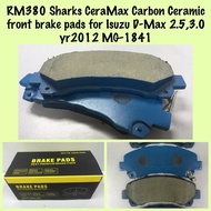 MG1841A D-Max Ceramax Ceramic front brake pads for Isuzu D-Max 2.5/3.0 12'