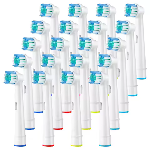 Replacement Toothbrush Heads Compatible with Oral B Braun Electric Toothbrushes Brush Head Refills 1