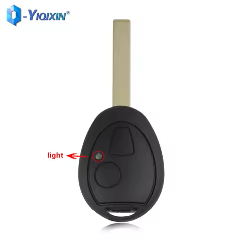YIQIXIN Smart Car Key 2 Buttons Shell Case For MG BMW Mini Cooper S R50 R53 For Land Rover 75 ZT Z3 