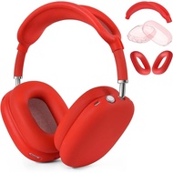 Tương thích với AirPods Max2 2024 vỏ bảo vệ tai nghe mới 3 trong 1 vỏ silicon TPU trong suốt chống t