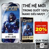 Toughened Oppo A3s, A1k Cowcase PREMIUM full screen | Screen protector for Oppo