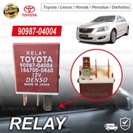 Relay Denso 90987-04004 - Toyota  Lexus Genuine Toyota Lexus Perodua Daihatsu Perodua Daihatsu