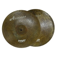 Arborea Knight แฉกลองชุด 14 นิ้ว/35 ซม. รุ่น KT-14H  แบบ Hihat (14"/36cm+13"/33cm Hihat Cymbals)