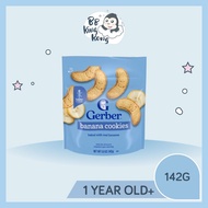 BB King Kong Gerber Snack Banana Cookies 142G Box Makanan Bayi 12 months+/Baby Food Snack/Biscuit