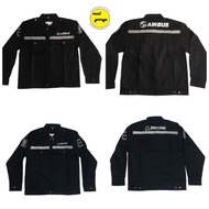 KEMEJA Boeing Airbus Air Bus Lion Air Batam Aero Technic Lion Group Long & Short Jacket Shirt