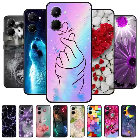 For Realme C33 Case C 33 6.5 Inch RMX3624 Luxury Animal Painted Phone Case Realme C33 Shockproof Cov