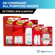 3M Command All Purpose Hooks - 10 Types