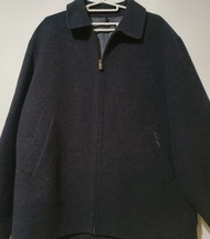 全新 英國品牌 90%羊毛 黑灰色  低調奢華Burlington classic  經典哈靈頓款 短版夾克外套