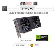 PNY GPU Graphic Card DualFan RTX5060 OC (8GB)