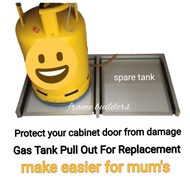 Gas Cylinder Slide/Gas Cylinder Roller/Gas Pull Out Replacement/Gas Tong/Gas Tanks/Kitchen Gas Cylin