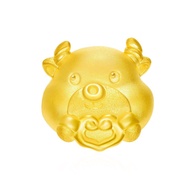 CHOW TAI FOOK 999 Pure Gold Pendant 12 Animals of the Chinese - Zodiac Ox R20669